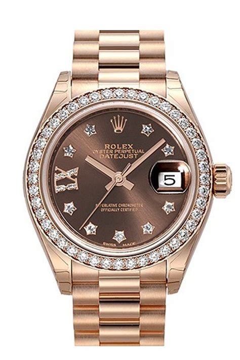 ladies rose gold rolex watch|rolex official site.